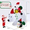 Promotions Pripučiamas Kalėdinis Dekoras, 230x70x210 cm