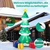 Promotions Pripučiamas Kalėdinis Medis, 75x70x180 cm, Įvairiaspalvis