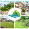 Promotions Pripučiamas vandens parkas, 400x360x255 cm, daugiakoloris