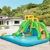 Promotions Pripučiamas vandens parkas, 400x360x255 cm, daugiakoloris