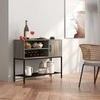 Promotions Šoninė bufetinė spintelė, 100x35x83 cm, pilka