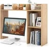 Promotions Rašomasis stalas su knygų lentyna, 94x25.4x73.7 cm, natūralios spalvos