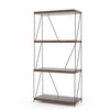 KNYGA Promotions Daugiafunkcis eksponavimo stovas, 59.1x29.2x147.3 cm, Rudas