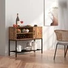 Promotions Šoninė spintelė bufetui, 100x35x83 cm, ruda