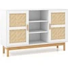 Promotions Šoninė spintelė bufetui, 121,9x35,6x78,7 cm, balta