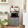 Promotions Laikymo spinta, 60x32x123 cm, Pilka