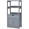 Promotions Laikymo spinta, 60x32x123 cm, Pilka