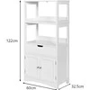 Promotions Laikymo spintelė, 60x32x123 cm, juoda