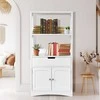 Promotions Laikymo spintelė, 60x32x123 cm, juoda