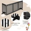 Promotions Saugos varteliai, 204x1,5x61 cm, Ruda