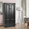 Promotions Komoda, 59x32x123 cm, Juoda arba Balta
