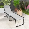 Promotions Gultas saulės vonioms, 168x69x41 cm, Pilka