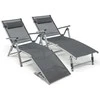 Promotions Lauko poilsio gultas, 74x67x18.5 cm, juodas