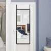Promotions Sieninis veidrodis, 108x1.5x36 cm, juodas