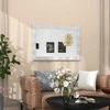 Promotions Sieninis veidrodis, 106x71 cm, ruda balta