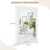 Promotions Sieninis veidrodis, 106x71 cm, ruda balta