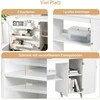 Promotions Sulankstomas siuvimo stalas, 158x50x75 cm, baltas