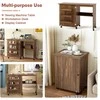 Promotions Sulankstomas siuvimo stalas, 119,4x116,8x80 cm, rudas