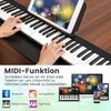 Promotions Skaitmeninis pianinas, Sulankstomas, 88 klavišai, 137x16,5x5 cm, Juoda ir balta