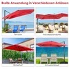Promotions Sodo skėtis, 300x300x273 cm, Rudas