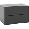 Promotions Plaukiojanti naktinė spintelė, 41.9x30.5x27.9 cm, Pilkai balta