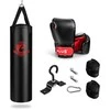 Promotions Bokso kriaušės rinkinys, 30.5x30.5x100.3 cm, juoda ir raudona