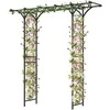 Promotions Sodo arkos, 198x52x207 cm, juoda