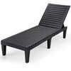 Promotions Lauko gultas, 190x57,5x29-84,5 cm, juodas