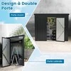 Promotions Lauko sodo sandėliukas, 235x117x185 cm, tamsiai pilkas