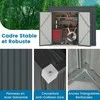 Promotions Lauko sodo sandėliukas, 235x117x185 cm, tamsiai pilkas
