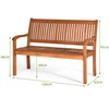 Lauko baldų komplektas Promotions Lauko suolas, 126x63x91 cm, rudas