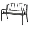 Promotions Sodo suoliukas, 53x129x93 cm, Juodas