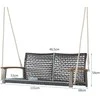 Promotions Sodo supynės, 131x68x54 cm, Rudos spalvos