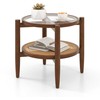 Promotions Šoninis staliukas, 55,9x55,9x45,7 cm, Rudas
