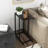Promotions Šoninis staliukas, 45,5x25,5x64 cm, Juodas