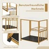 Promotions Šoninis staliukas, 60x40x60,5 cm, baltas