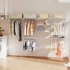 Promotions Spinta Saugojimo Sistema, 122-244x34 cm, Pilka
