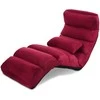 Sofa Promotions Sulankstomas tingus sofos krėslas, 175x55x20 cm, Burgundiškas