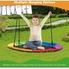 Promotions Sūpynės, Diržo sūpynė ir Lėkštės formos sūpynė, 66,5x14x121,5 cm ir 97,5x90-160 cm, Daugiaspalvės