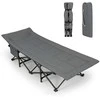 Promotions Stovyklavimo lovelė, 188x68.6x48.3 cm, Pilka