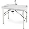 Promotions Žuvies filė stotis, sulankstoma, 101,5x65,5x107,5 cm, balta