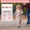 Promotions Vaikiškas paspirtukas, reguliuojamas vairalazdė, 68x10.5x78 cm, rožinis