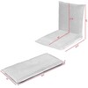 Sofa Promotions Grindų kėdė, 100.3x45.7x7.6 cm, Kavos spalvos
