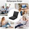 Sofa Promotions Grindų kėdė, reguliuojama 6 padėtys, 100,3x45,7x7,6 cm, juoda