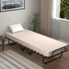 Promotions Sulankstoma lova, 190x80x33 cm, Juoda, Mėlyna