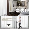 Promotions Sulankstoma lova, 190x80x39 cm, juoda balta