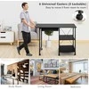 Promotions Sulankstomas biuro stalas, 106.7x53.3x76.2 cm, juodas