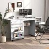 Promotions Sulankstomas siuvimo stalas, 146x50x78 cm, baltas