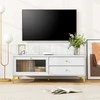 Promotions TV staliukas, 120x62x46 cm, šviesiai pilkas