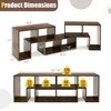 Promotions Konsolinis TV stovas, 67,3x30,5x43,2 cm, Rudas